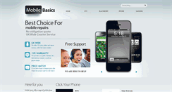 Desktop Screenshot of mobilebasics.co.uk