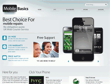 Tablet Screenshot of mobilebasics.co.uk